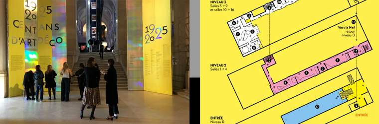 <h6>Entrée de l'exposition « 1925-2025. Cent ans d'Art déco »</h6> <h6>Entrée de l'exposition « 1925-2025. Cent ans d'Art déco »</h6>